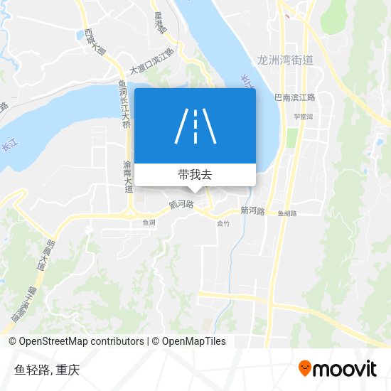 鱼轻路地图