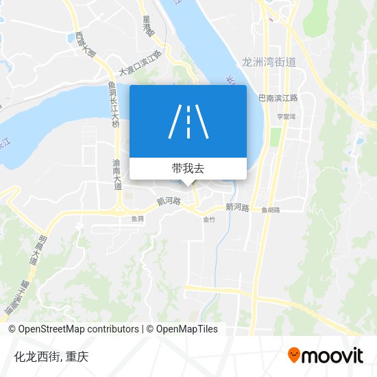 化龙西街地图