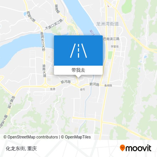化龙东街地图