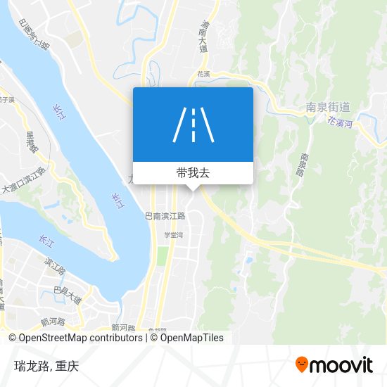 瑞龙路地图