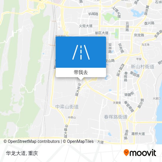 华龙大道地图