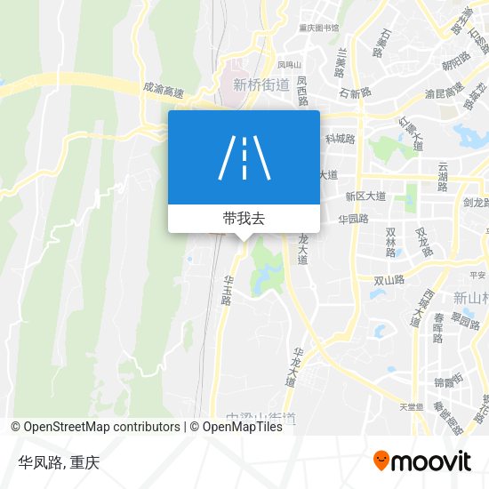 华凤路地图