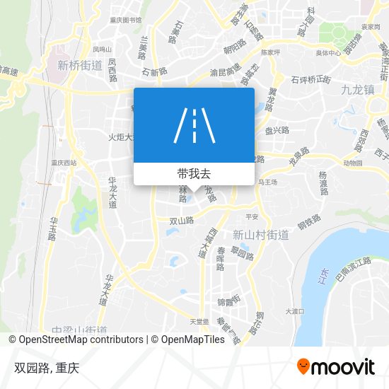 双园路地图