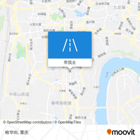 榕华街地图