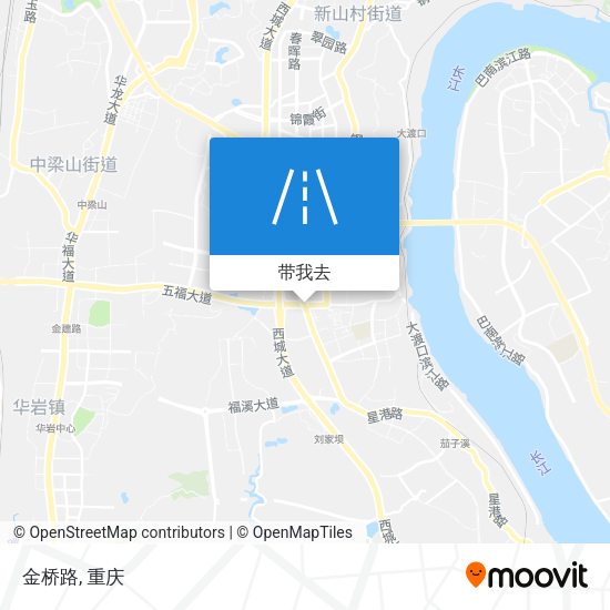 金桥路地图