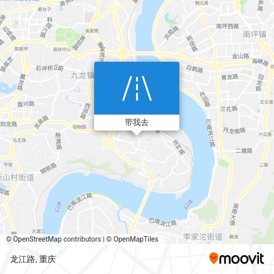 龙江路地图