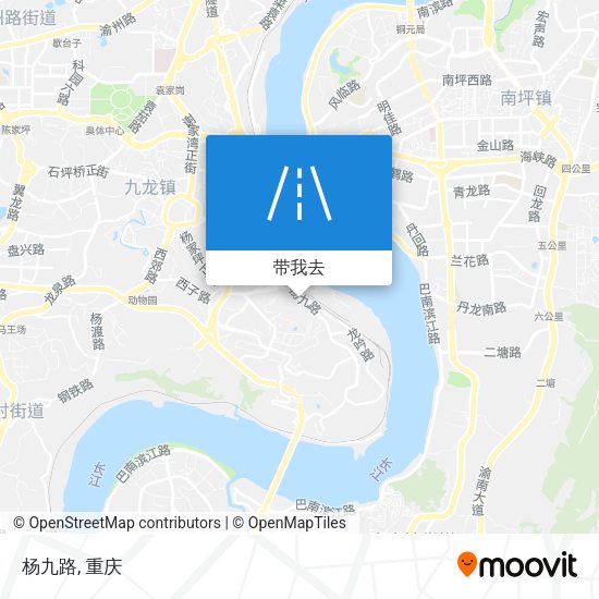 杨九路地图
