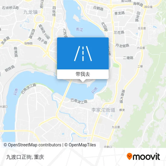 九渡口正街地图