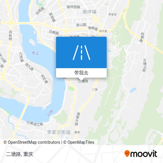 二塘路地图