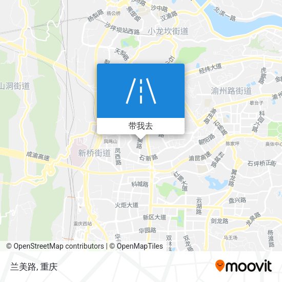 兰美路地图