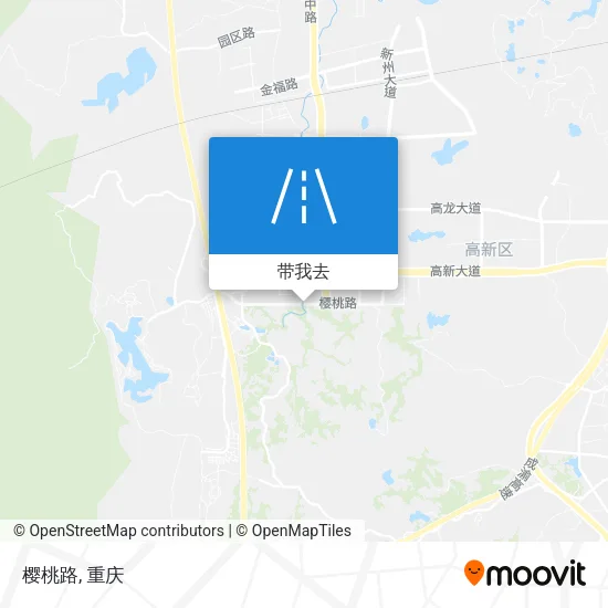樱桃路地图