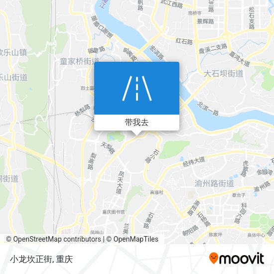 小龙坎正街地图
