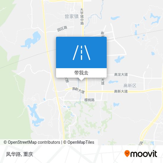 凤华路地图