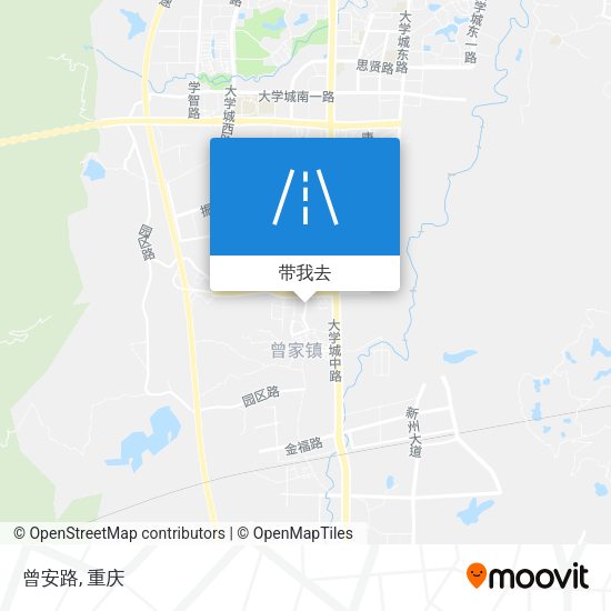 曾安路地图