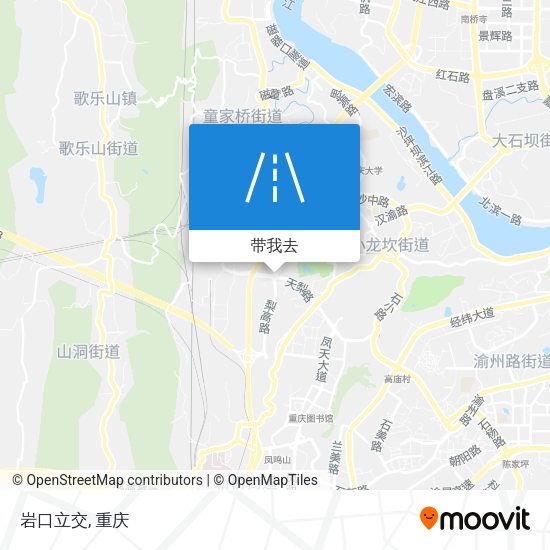 岩口立交地图