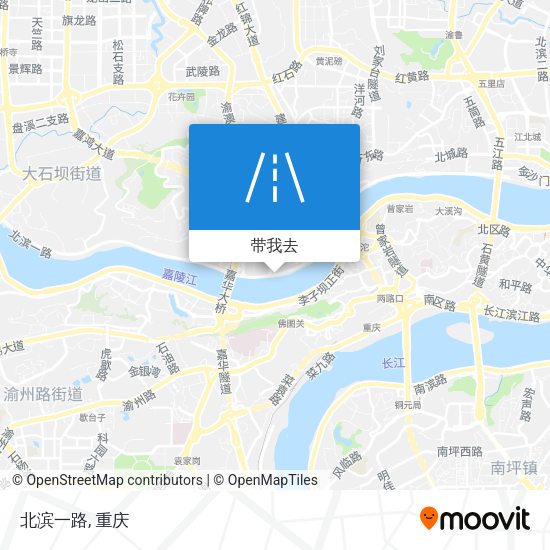 北滨一路地图