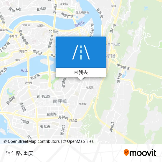 辅仁路地图