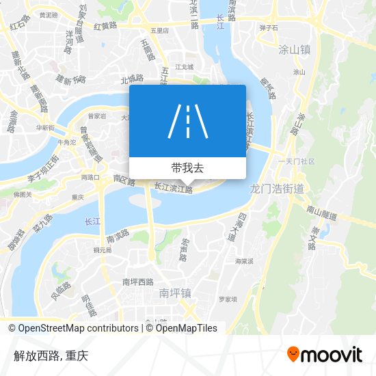 解放西路地图