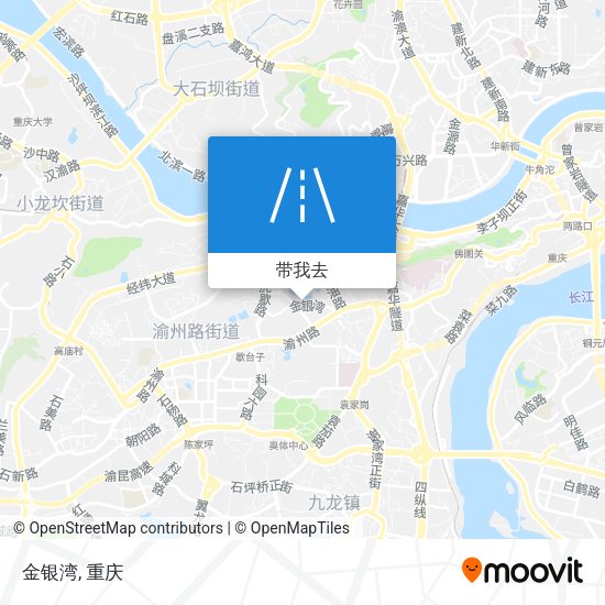 金银湾地图