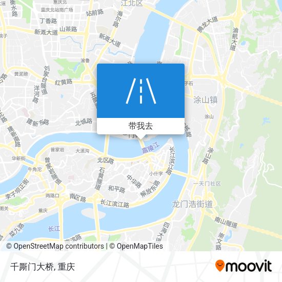 千厮门大桥地图