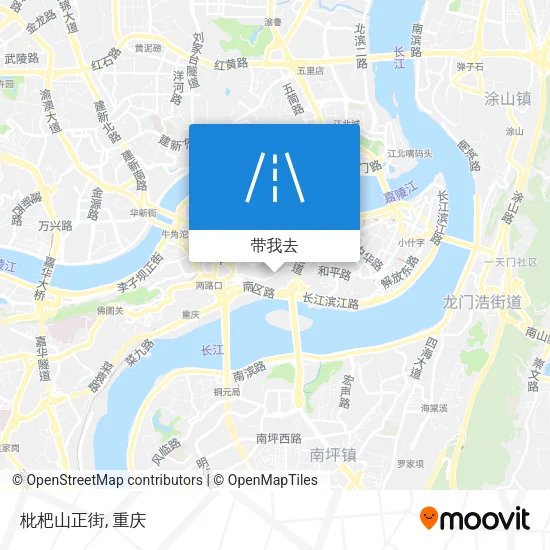 枇杷山正街地图