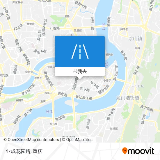 业成花园路地图
