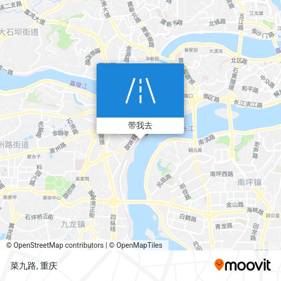 菜九路地图