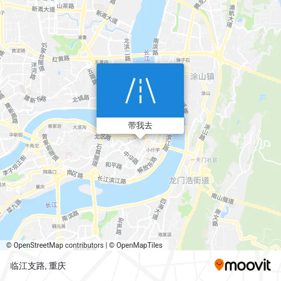 临江支路地图