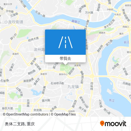 奥体二支路地图