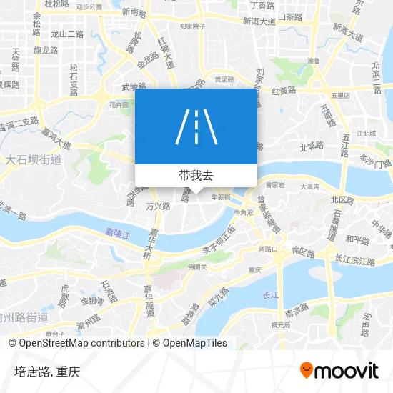 培唐路地图