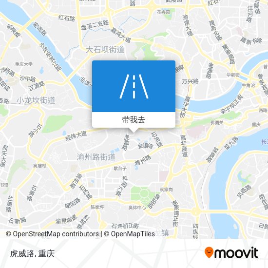 虎威路地图