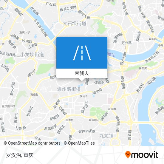 罗汉沟地图