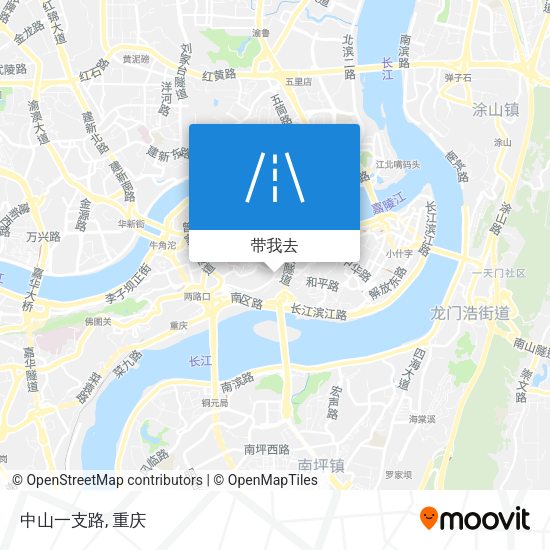 中山一支路地图