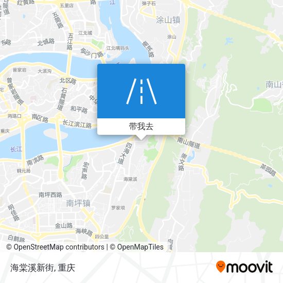海棠溪新街地图
