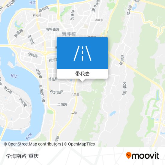 学海南路地图