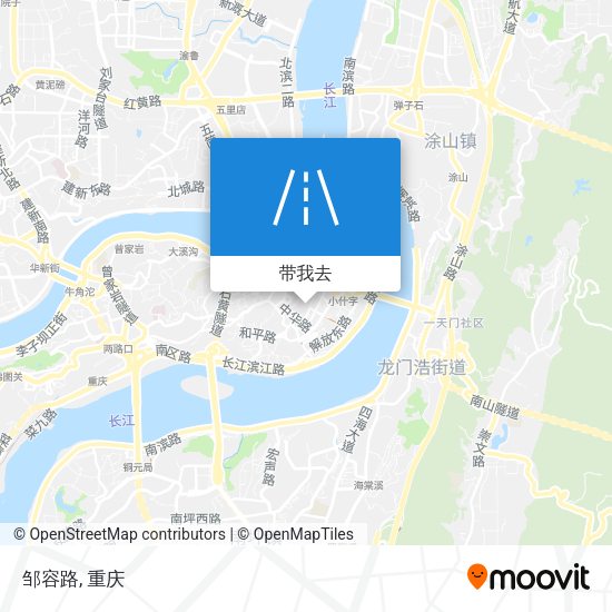 邹容路地图