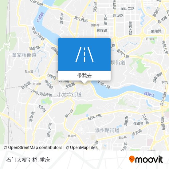 石门大桥引桥地图