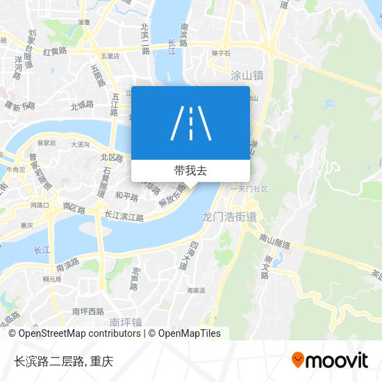 长滨路二层路地图