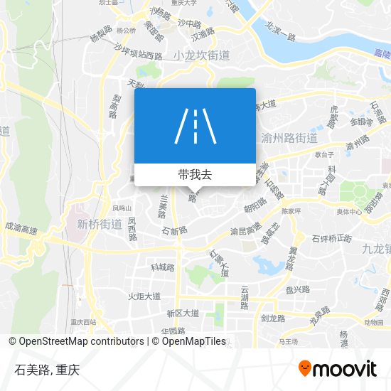 石美路地图