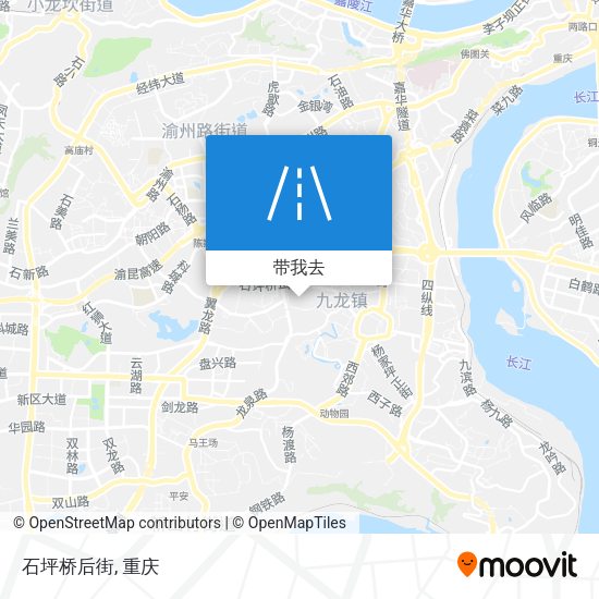 石坪桥后街地图