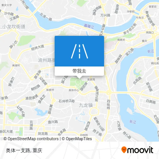 奥体一支路地图