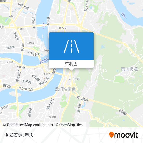 包茂高速地图