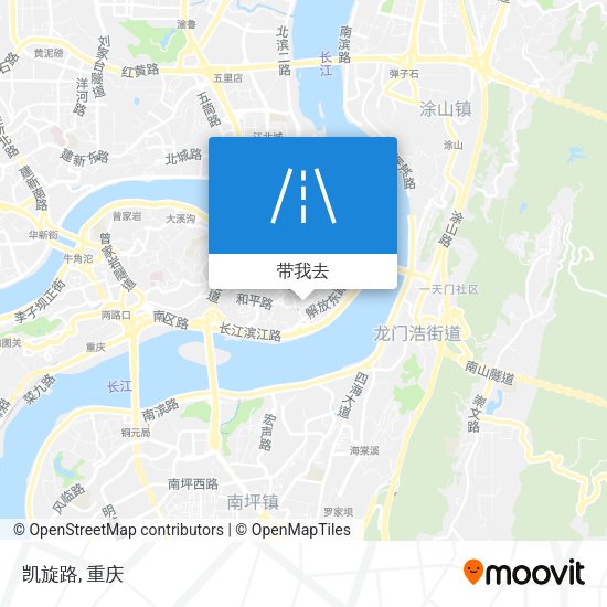 凯旋路地图