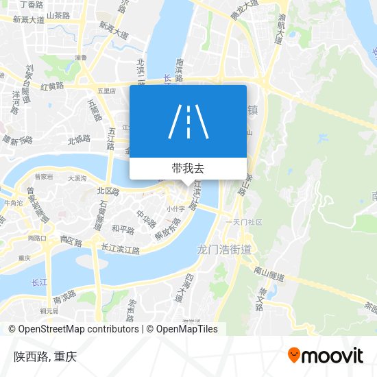 陕西路地图