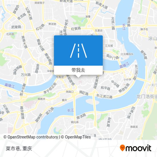 菜市巷地图