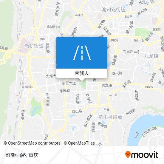 红狮西路地图