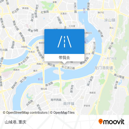 山城巷地图
