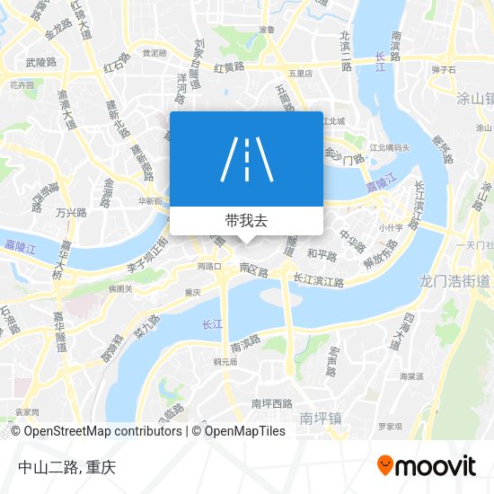 中山二路地图