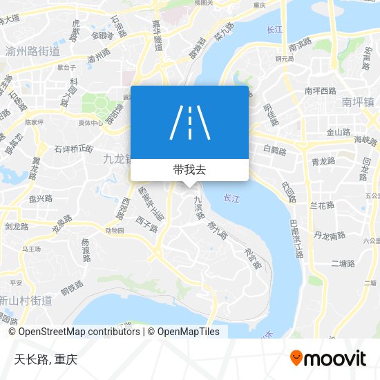 天长路地图