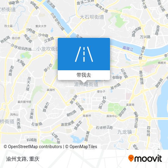 渝州支路地图